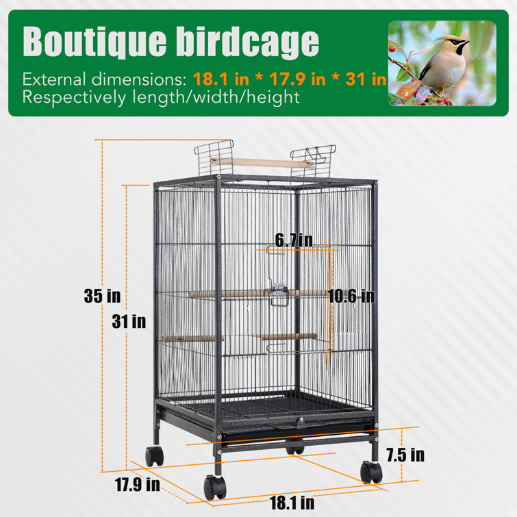 Cage for parrots discount online